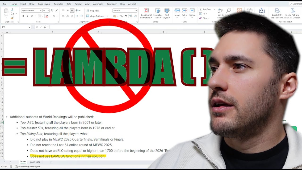 DONT BAN LAMBDA in Excel eSports!!!!!