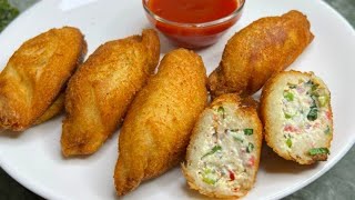 Dahi Ke Sholey | Dahi Bread Rolls | Quick Snack Recipe | Dahi Ke Kabab | Ramadan 2023