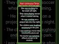 Past Continuous Tense 👩🏻🏫 English Grammar Rules 🤗 #goviral