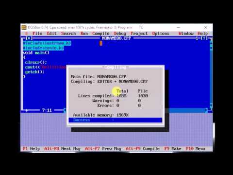 Beginners C++ tutorial 1: (cin and cout)