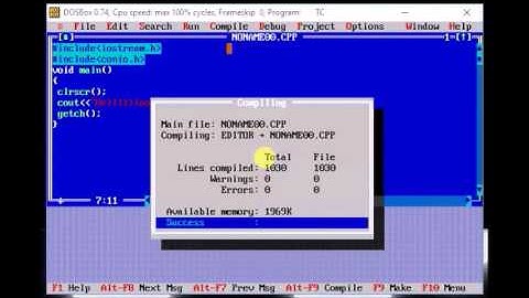 Beginners C++ tutorial 1: (cin and cout)