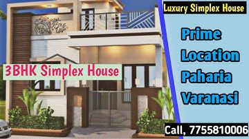 3BHK independent simplex house for sale in prime location paharia Varanasi, satsang nagar colony