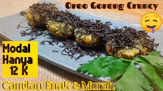 RESEP MAKANAN SIMPLE || OREO GORENG CRUNCHY || COOKING WITH QUI