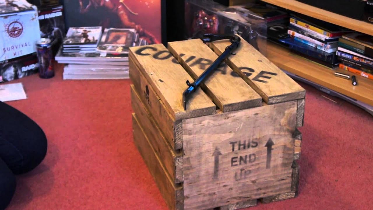 Tomb Raider Crate Unboxing teaser