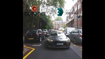 3ds max and Corona renderer how to setup hdri car rendering