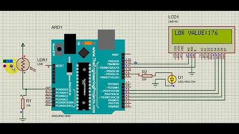 Bật tắt đèn tự động với cảm biến LDR