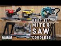 Best 12-Inch Cordless Miter Saw - Head-to-Head