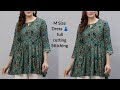 Short plated frock full cutting stitching | For 15-20 year girls #enayatich #sttiching