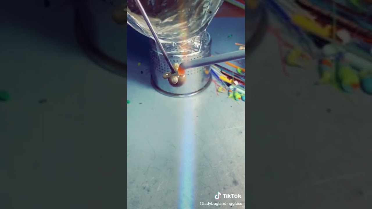 Making A Cute Glass Squid tiktok ladybuglandingglass