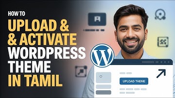 How to Upload and Activate Theme in WordPress in Tamil | How to Upload Theme in Tamil | #wordpress