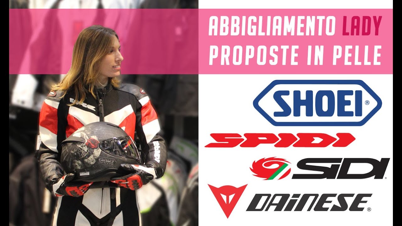 Oram Presenta: Abbigliamento Moto Lady Pelle - YouTube