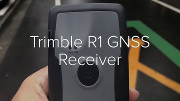 【Trimble R1 GNSS Receiver】  プロモーションビデオ Promotion Video