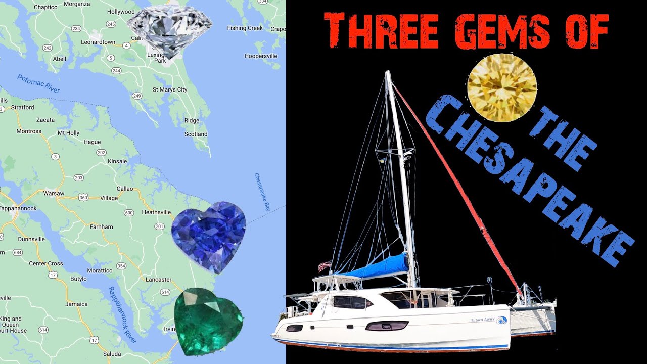 175: THREE GEMS on the CHESAPEAKE: Solomon Island, Mill Creek, Little Bay.