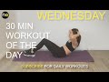 Wednesdays 30 minute workout of the day  15jan2020  home workout no equipment no excuses