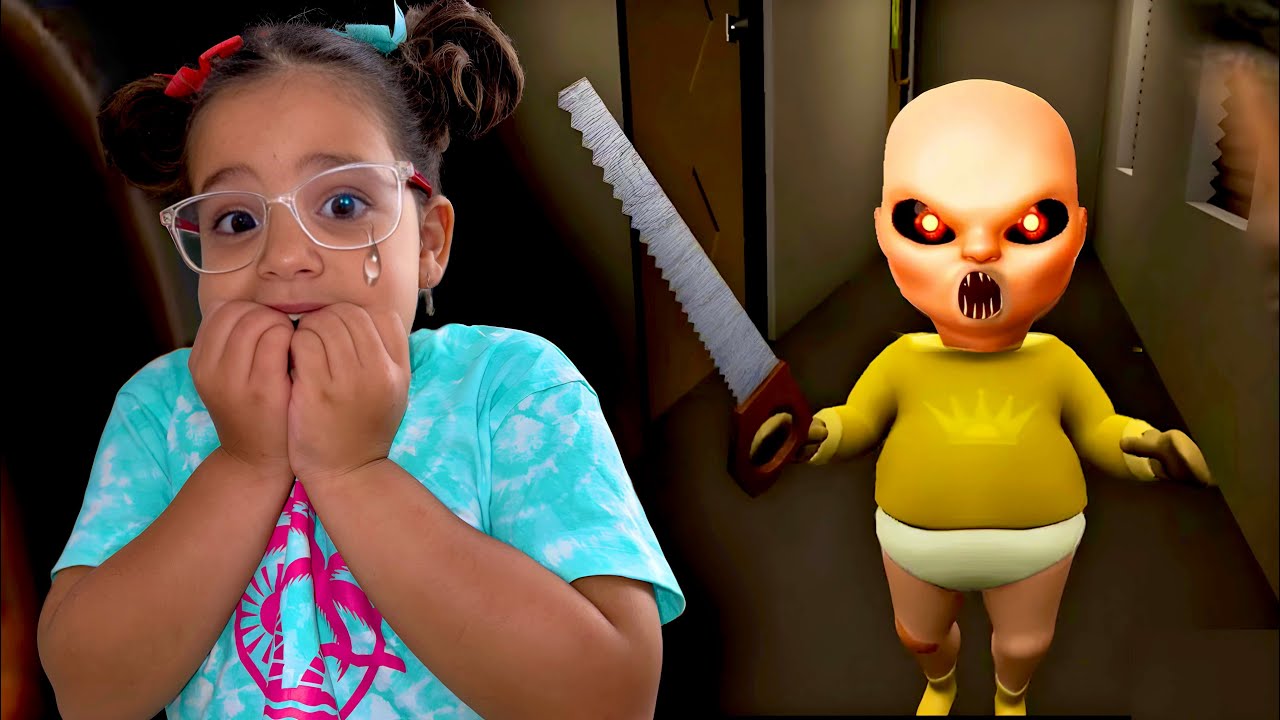 Ce bébé fait beaucoup trop peur👿👻baby in yellow