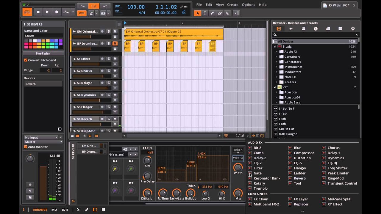 bitwig studio and music production course brian bollman