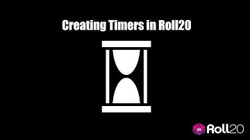 Creating Timers in Roll20