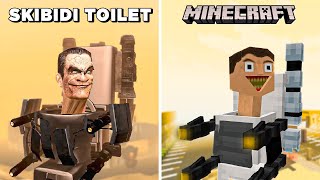 I Remade SKIBIDI TOILET Episodes in Minecraft