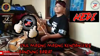 HEDI || COVER KENDANG MOJANG PRIANGAN SARAMPAKS KENDANGERS BANDUNG BARAT