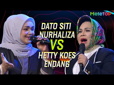 Battle MeleTOP antara Dato' Sri Siti Nurhaliza vs Hetty Koes Endang | Nabil Ahmad & Uyaina Arshad