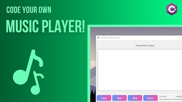 C# Beginner Project: Code a Modern Music Player - Easy tutorial!