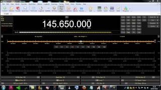 Ham Radio Deluxe with CAT cable  interface and audio cable to  YAESU FT897D on gb3mn repeter fm