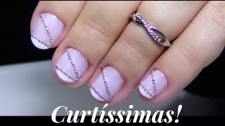 Francesinhas em UNHAS CURTÍSSIMAS! Sim, quebrou! Por Danielle Silva