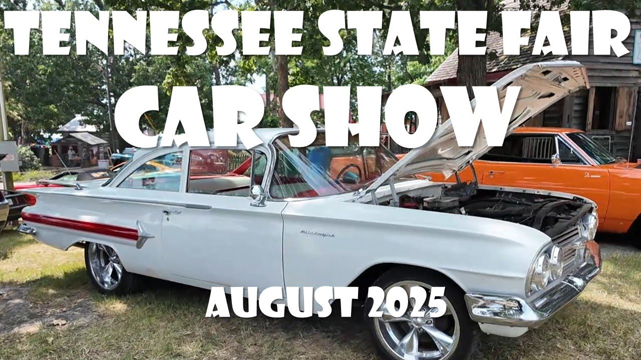 Tennessee State Fair Car Show - Lebanon, Tn - August 2025 - Hot Rods, Classic Cars & Trucks