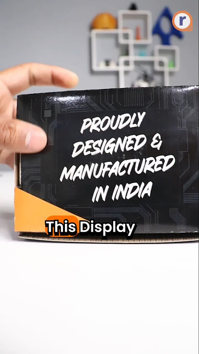 Ultimate Made in India Touch display for #arduino #setup #arduinoproject #esp32 #iot #robu