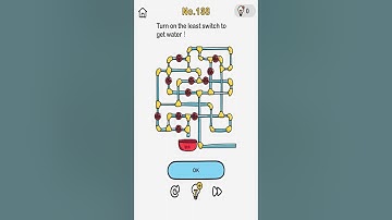 Brain Out Level 138 Turn on the least switch to get water!