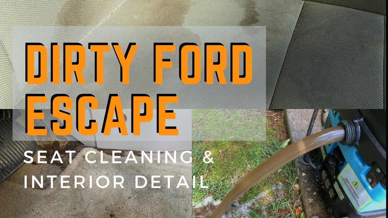 How To Clean Ford Escape Seats