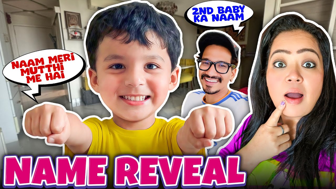 Golle Ne Naye Baby Ka Naam Reveal Kar Diya 👶🏻 | Bharti Singh | Harssh Limbachiyaa | Golla