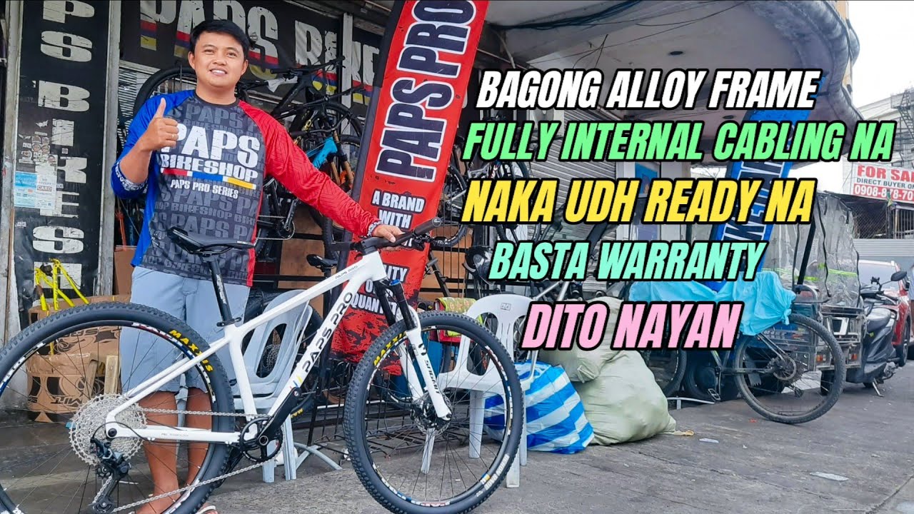 BAGONG PAPS PRO ALLOY FRAME / PRESYO / CHAKA FREEBIES / WARRANTY DITO NAYAN