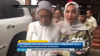 Download lagu Kasus Kebohongan Ratna Sarumpaet Berbuntut Panjang, 17 tokoh politik Dilaporkan ke Polisi- IMS