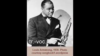 Louis Armstrong And His Orchestra:   &#39;&#39;I´m In The Mood For Love&#39;&#39; – Take F  - 1935.