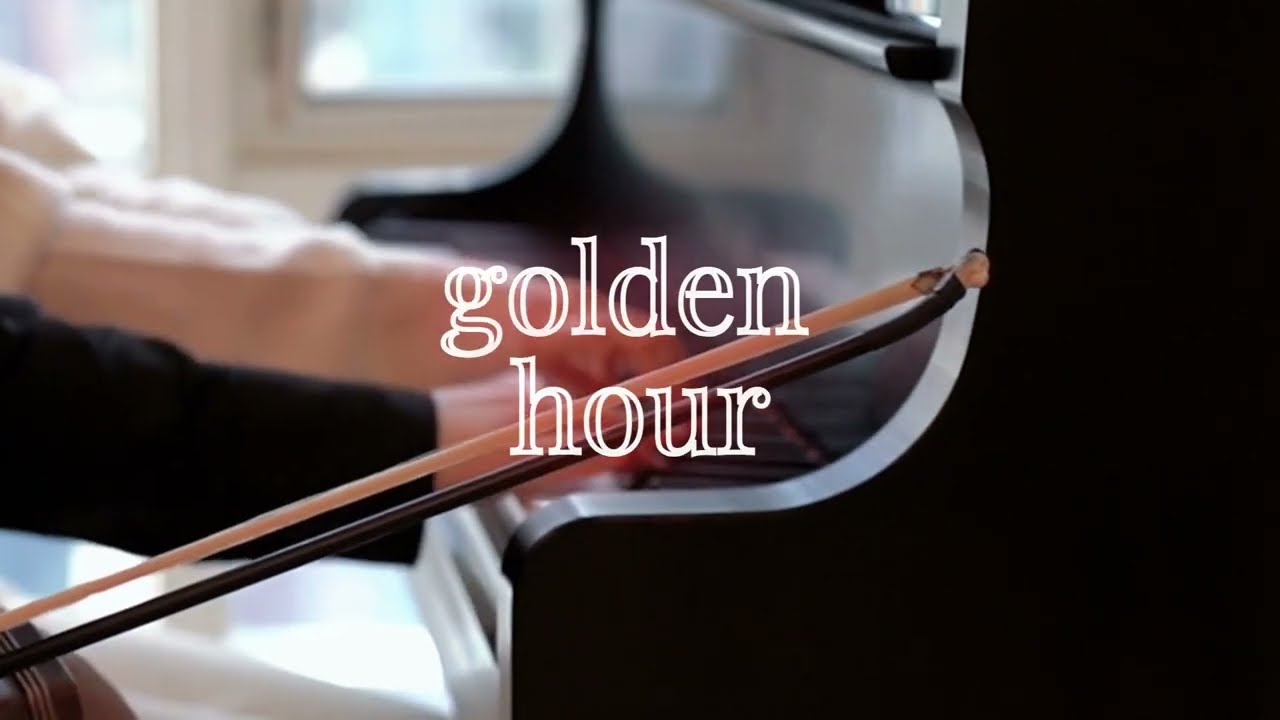【Erhu & Piano Cover】 golden hour -- JVKE (Brooklyn Duo Version) | 【二胡 & 钢琴】golden hour - JVKE