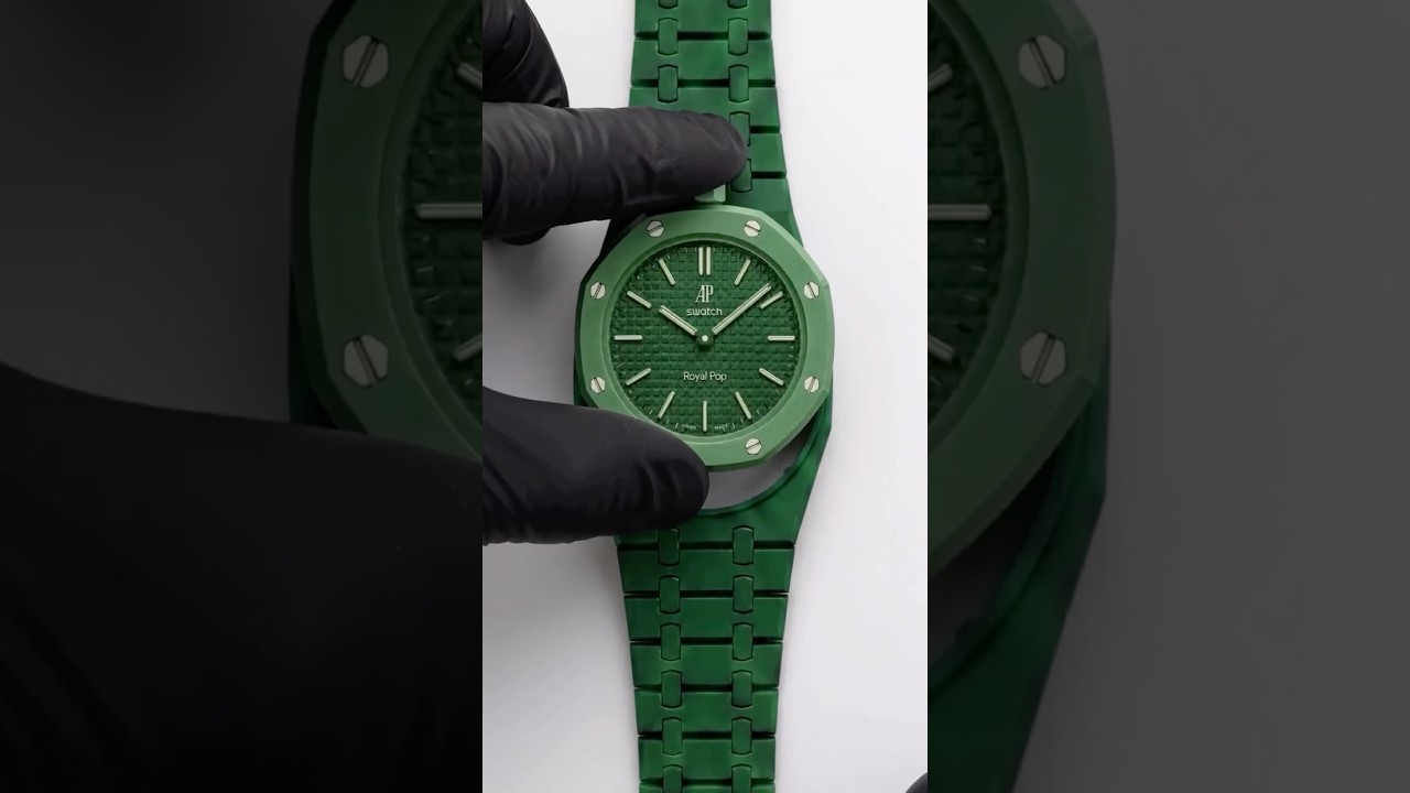 Royal Pop Audemars Piguet X Swatch : they look splendid with