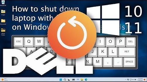 How To Restart Dell Laptop With Keyboard
