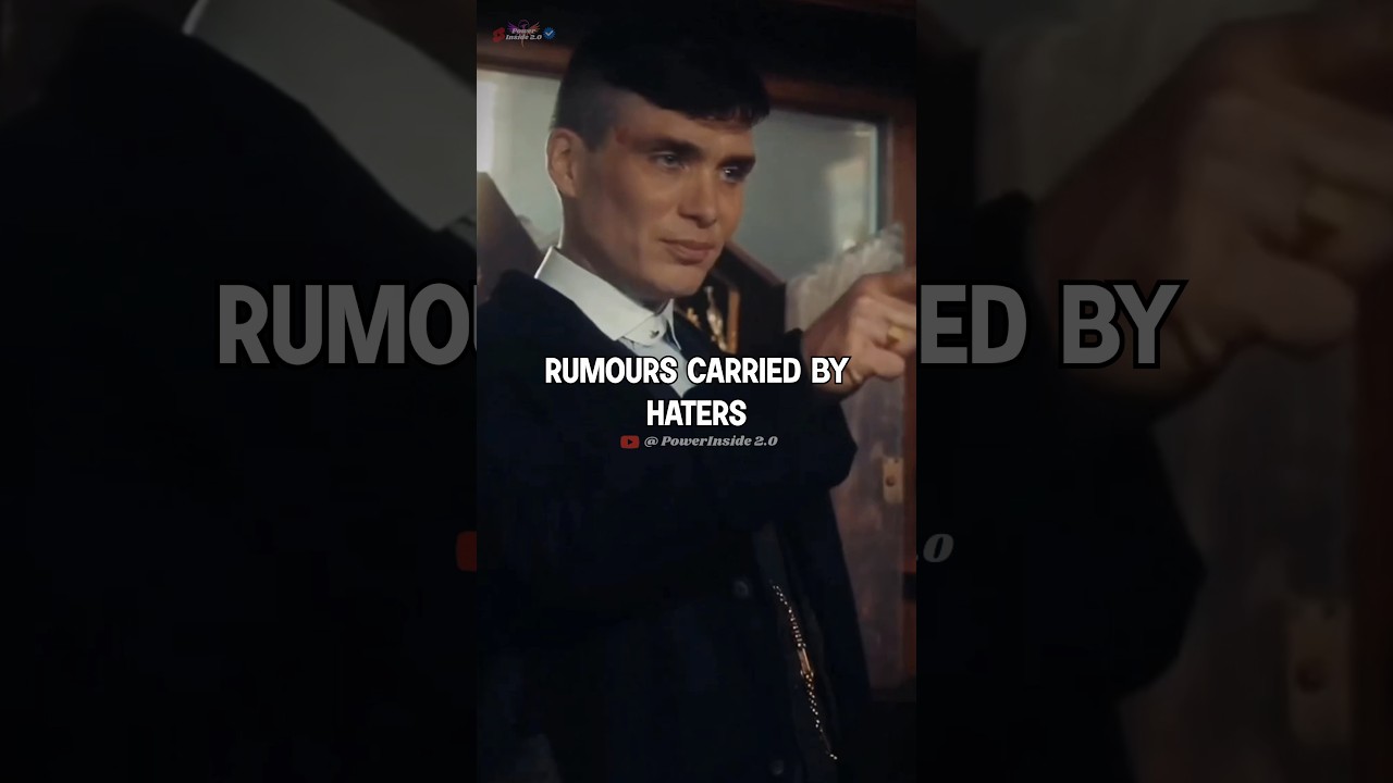 Avoid Rumours Because👿🔥Thomas Shelby ~ Status 