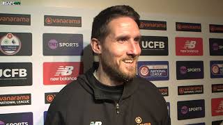 INTERVIEW | Jon Shaw's post-match assessment of 3-2 Buxton triumph