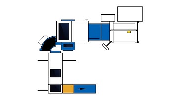MBO KT90 Flow Turn with Rail System for Folder Makeready