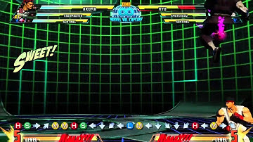 MVC3: Akuma double demon flip reset