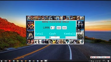 6. Program Rental PS Menggunakan JAVA