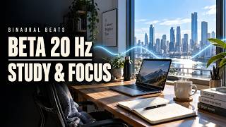 For the Work You Keep Putting Off — 20 Hz Beta Binaural Beats (8 Hours) screenshot 2