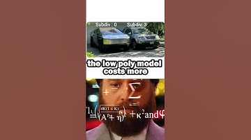 the low poly model costs more