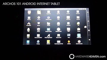 Archos 101 Android Internet Tablet - HardwareHeaven Demonstration Pt. 2