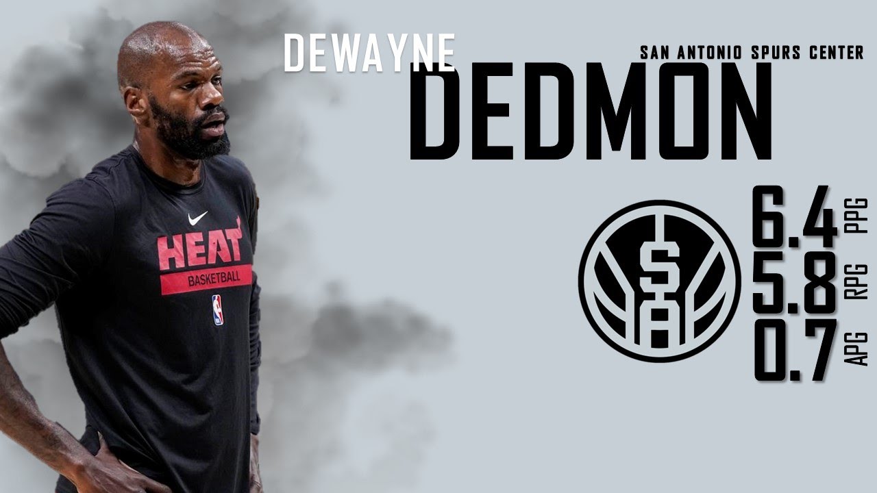 SAN ANTONIO SPURS: Dewayne Dedmon ᴴᴰ