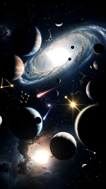 Celestial Rivers Flow Through Realms Of Endless Dreaming Light ❤ #shorts #space