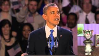 Talking Tom - President Barack Obama Acceptance Speech 2012