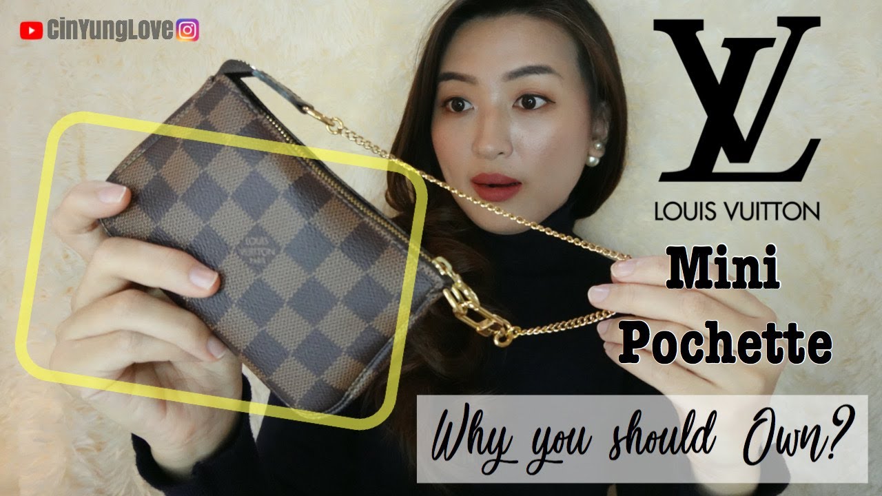 LV Mini Pochette Comparison LV Kirigami YouTube